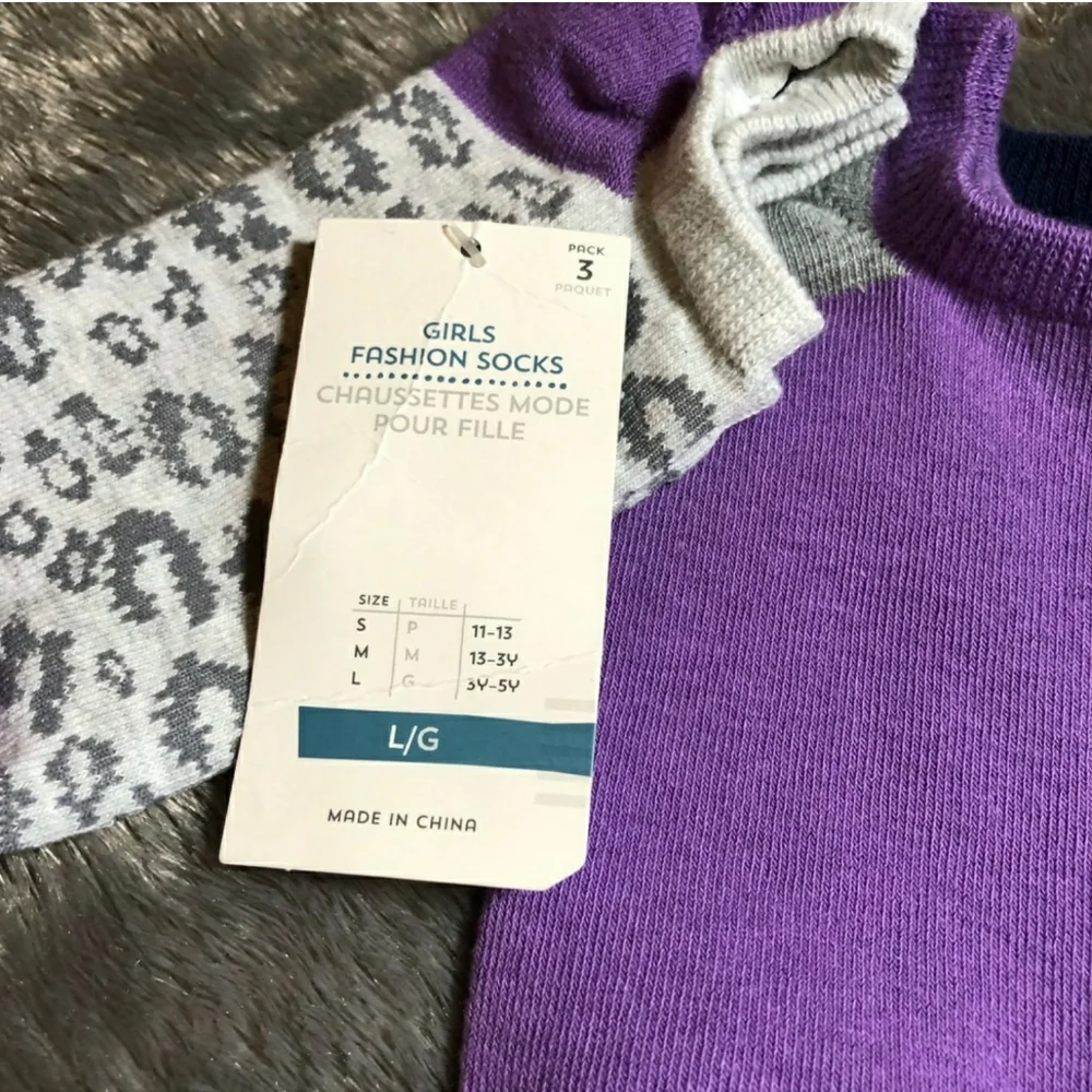 NWT 9 Variety Pack Ankle Socks for kids
